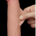 Реалистичный фалоимитатор - Sliding-Skin Dual Layer Dong 8.5" (17 см) Flesh #1